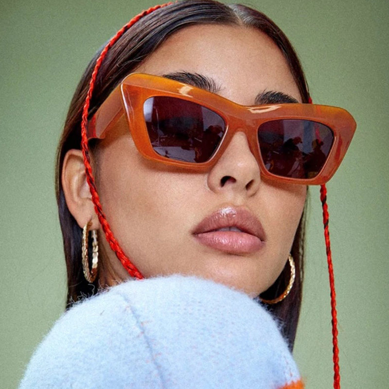 Fashion Solid Patchwork Sunglasses(4 Colors)