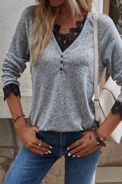 Suéteres casuales de moda con cuello en V (7 colores)
