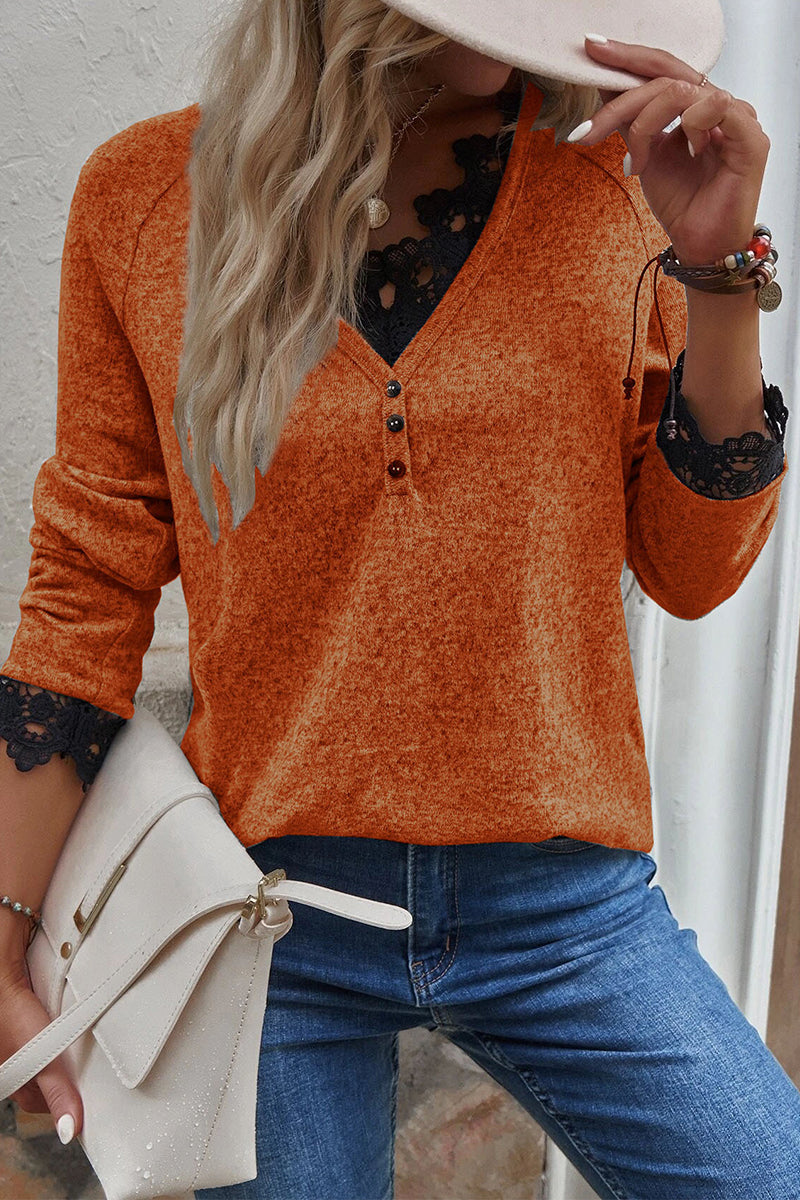 Suéteres casuales de moda con cuello en V (7 colores)