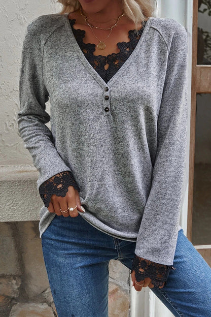 Suéteres casuales de moda con cuello en V (7 colores)