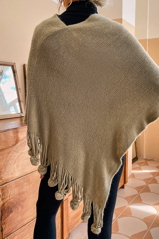 Prendas de abrigo informales de color liso y cuello redondo