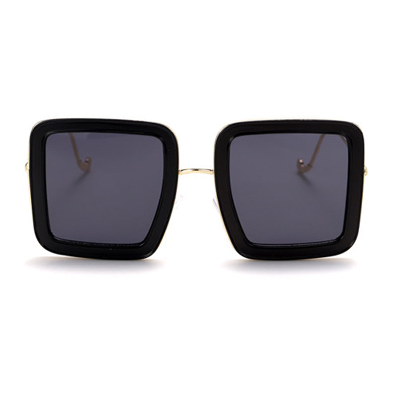 Gafas de sol de fiesta con parches sólidos