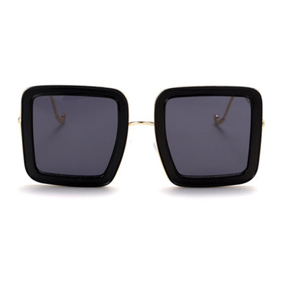 Gafas de sol de fiesta con parches sólidos