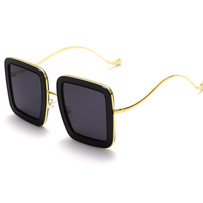 Gafas de sol de fiesta con parches sólidos