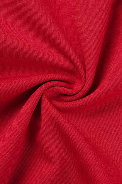 Monos casuales de moda con cuello oblicuo y vendaje liso (3 colores)