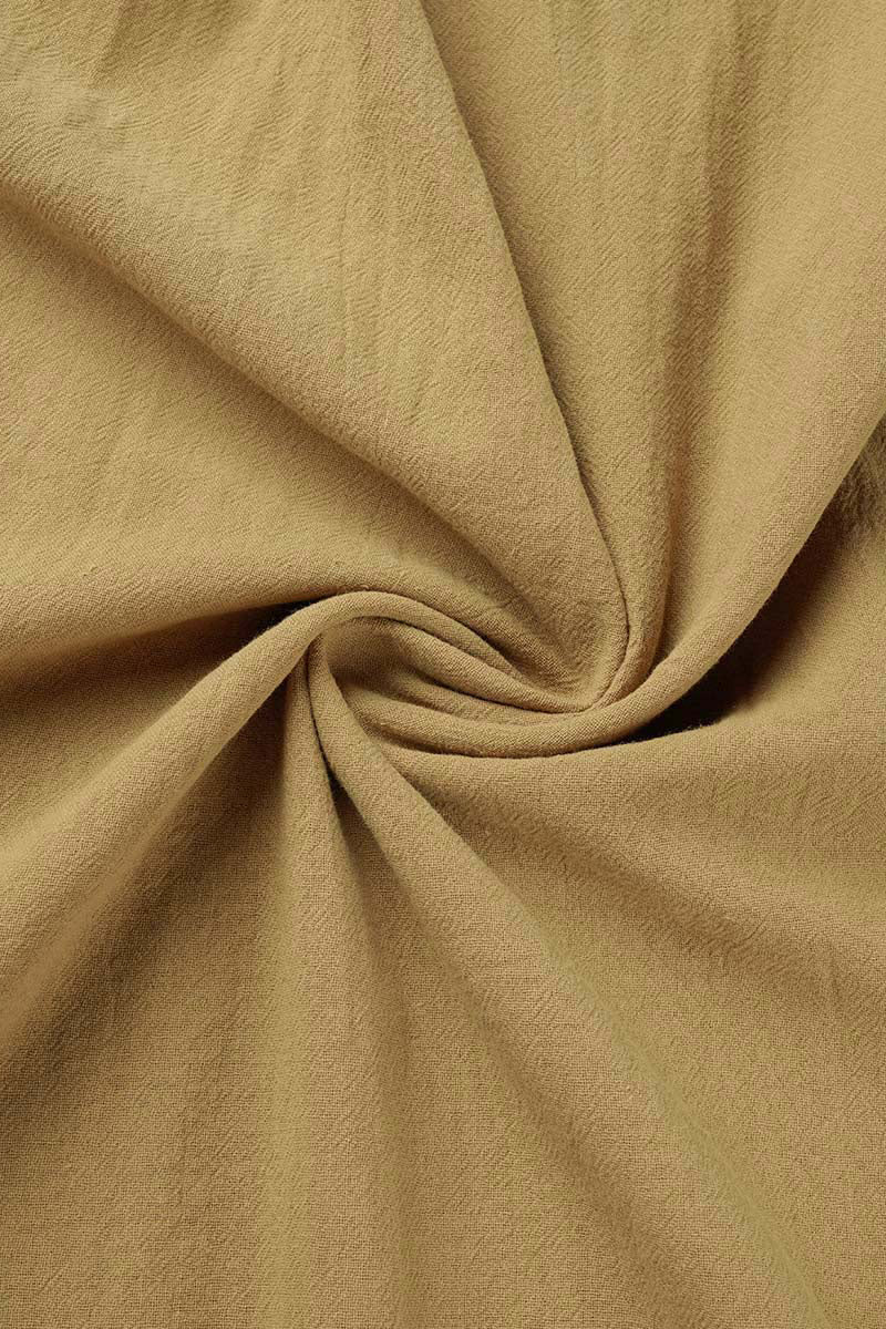 Vestidos casuales sencillos de cuello redondo (3 colores)