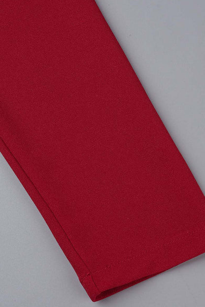Elegante vestido recto con cuello redondo, abertura y espalda descubierta, de patchwork liso (3 colores)