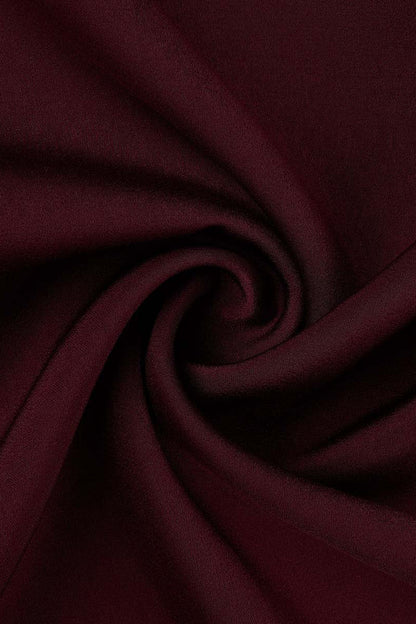 Vestidos de celebridades con cuello alto, línea A, sencillos y sólidos con cremallera (6 colores)