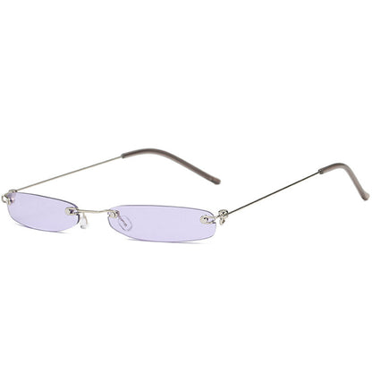 Gafas de sol casuales con parches sólidos