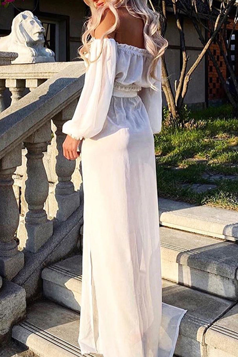 Traje de baño informal transparente de una pieza para vacaciones
