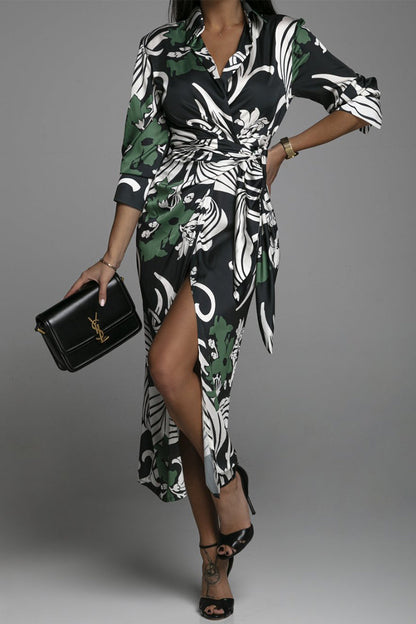 Vestidos elegantes con estampado universitario y bandage