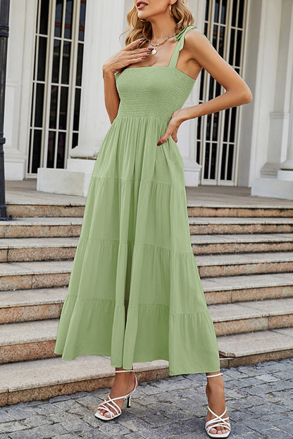 Vestidos estampados con tirantes finos y patchwork de lunares de moda urbana (22 colores)