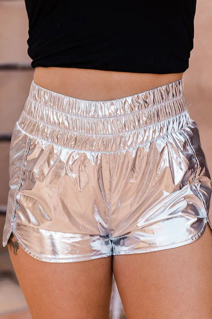 Pantalones rectos sueltos con parches de cambio gradual informal