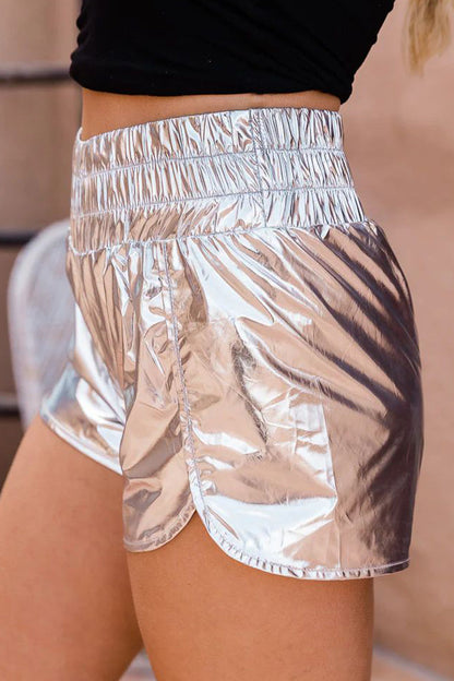 Pantalones rectos sueltos con parches de cambio gradual informal