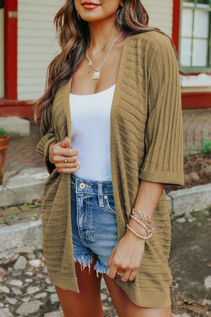 Tops casuales con cuello de bufanda sólido