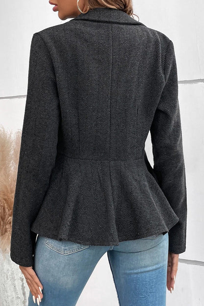Prendas de abrigo con cuello vuelto, orillo liso y fibroso (3 colores)