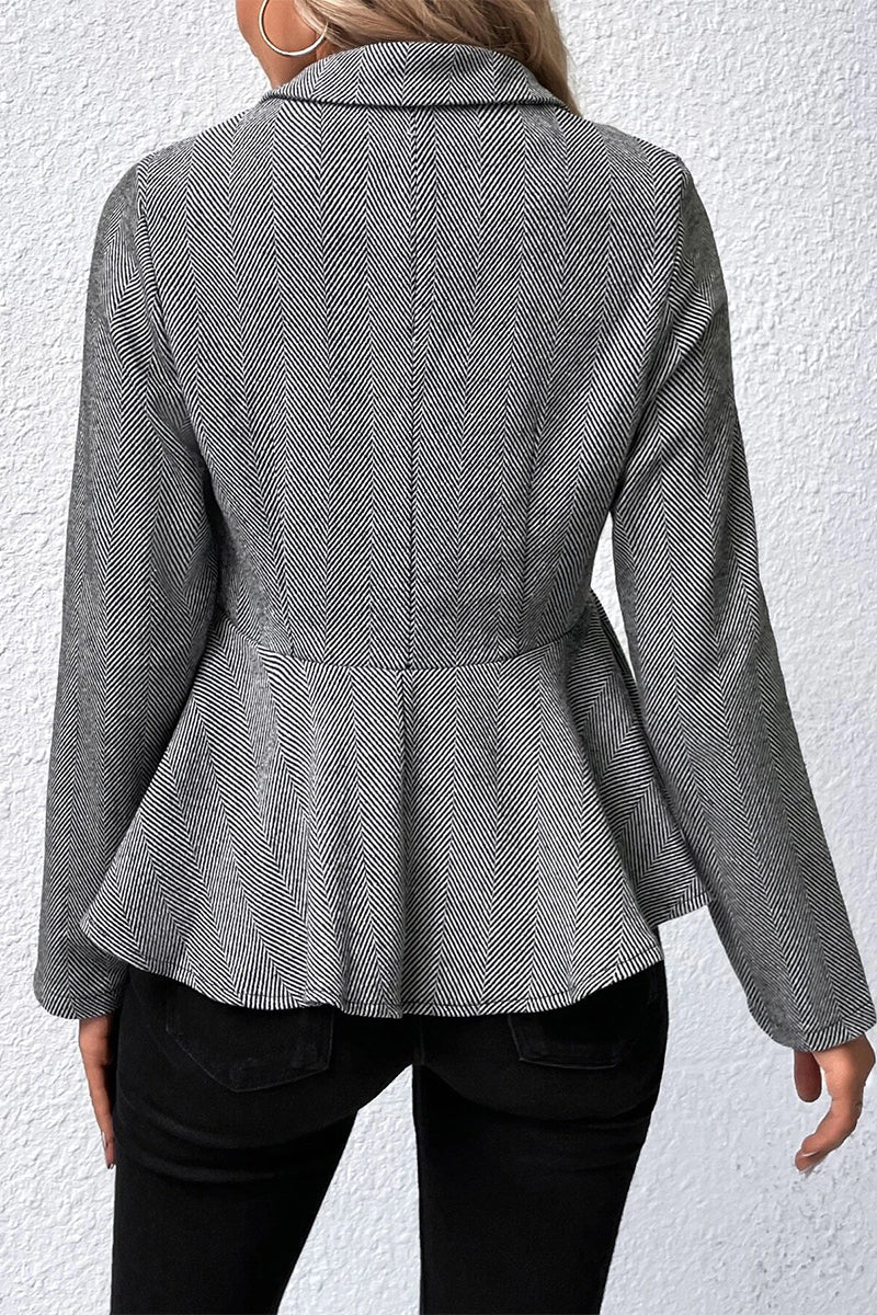 Prendas de abrigo con cuello vuelto, orillo liso y fibroso (3 colores)