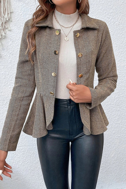 Prendas de abrigo con cuello vuelto, orillo liso y fibroso (3 colores)