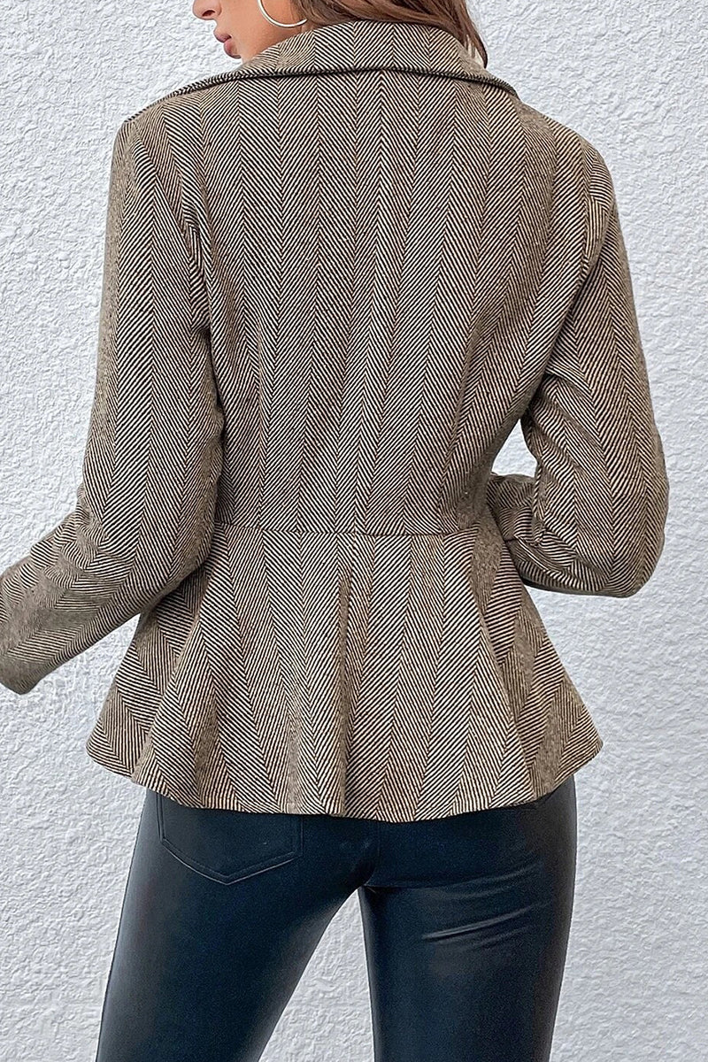 Prendas de abrigo con cuello vuelto, orillo liso y fibroso (3 colores)
