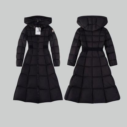 Moncler 24ss Disney Long Waist Black down Jacket 224782