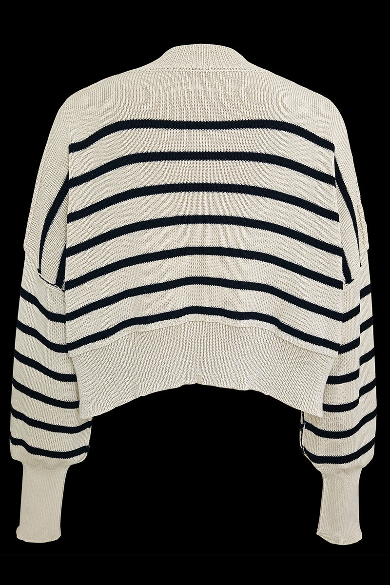 Suéteres casuales de cuello redondo con parches sólidos (15 colores)