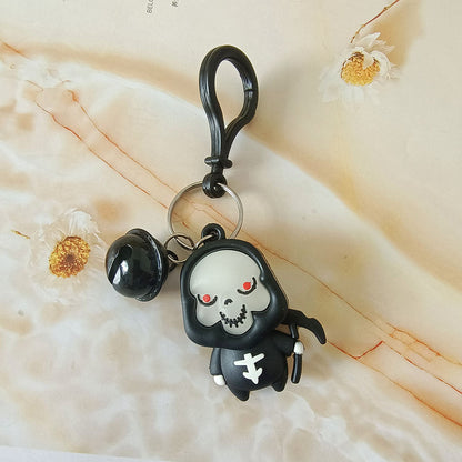 Llavero de muñeca de dibujos animados de Halloween