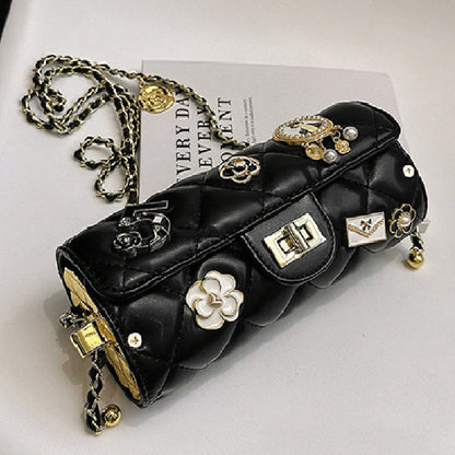Bolsos casuales de cadena con patchwork para uso diario (5 colores)