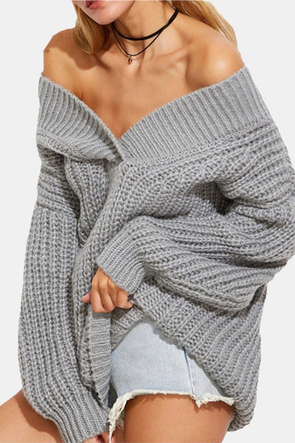 Tops sexis casuales de patchwork liso con cuello en V