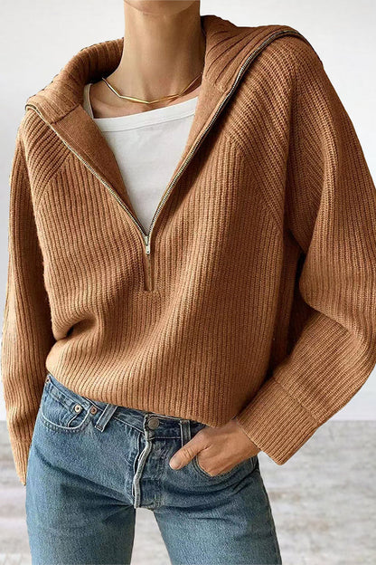 Tops casuales de cuello vuelto con parches sólidos para uso diario