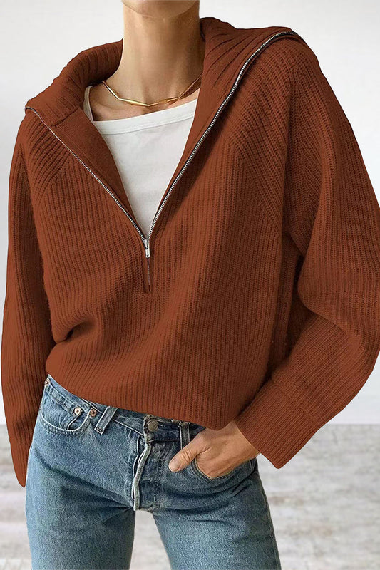 Tops casuales de cuello vuelto con parches sólidos para uso diario