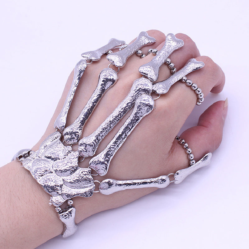 Pulsera de calavera de Halloween