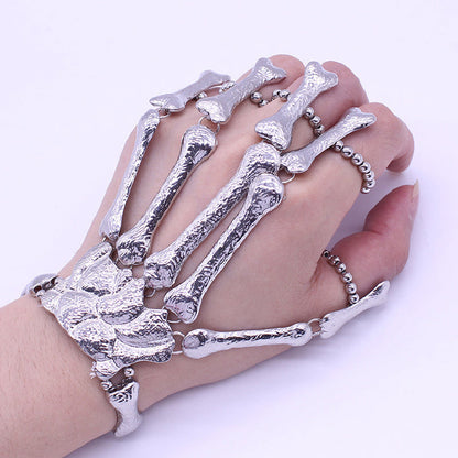 Pulsera de calavera de Halloween