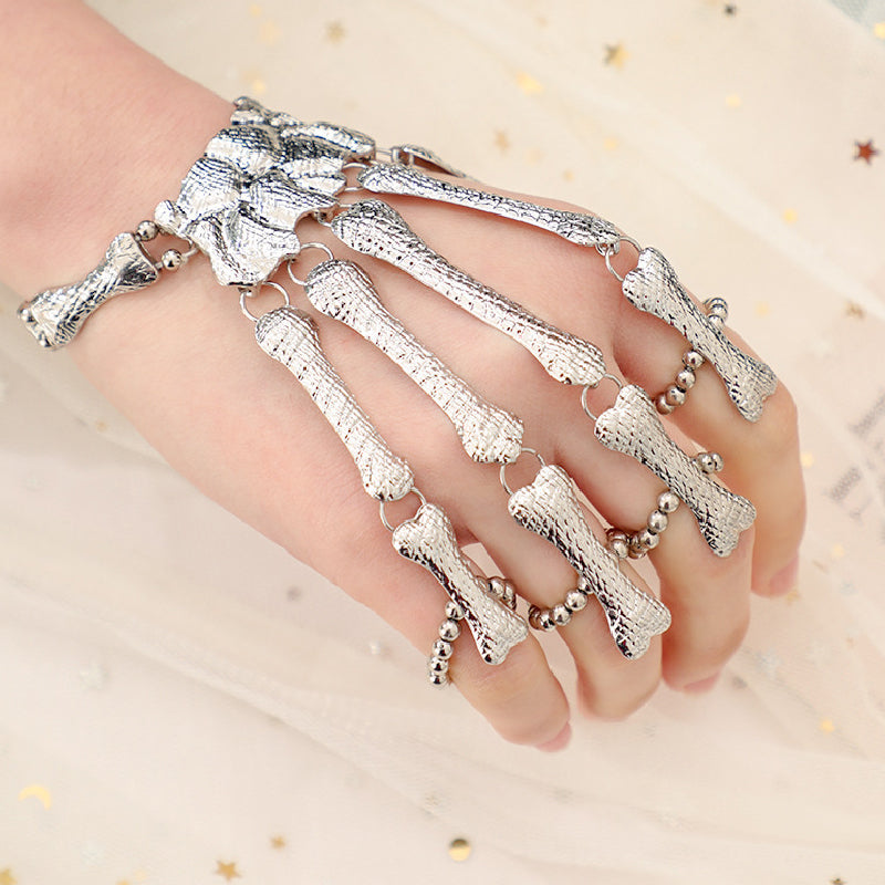 Pulsera de calavera de Halloween
