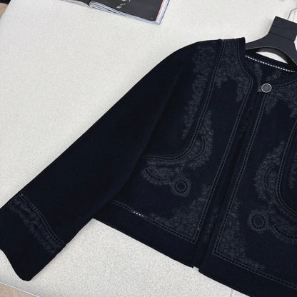 HERMES 25S SHORT CASHMERE COAT 193