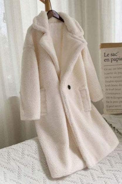 Cárdigan informal liso con cuello vuelto