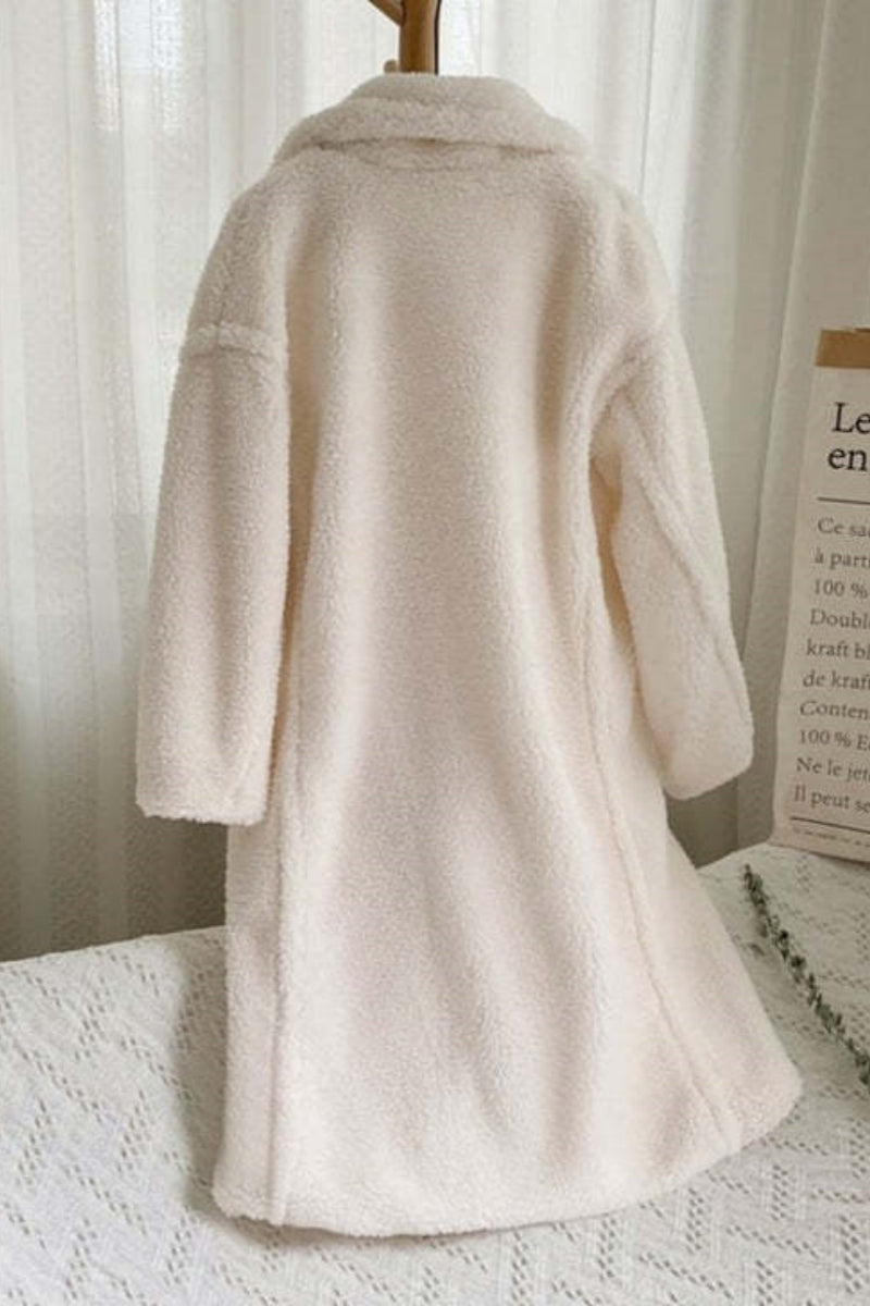 Cárdigan informal liso con cuello vuelto