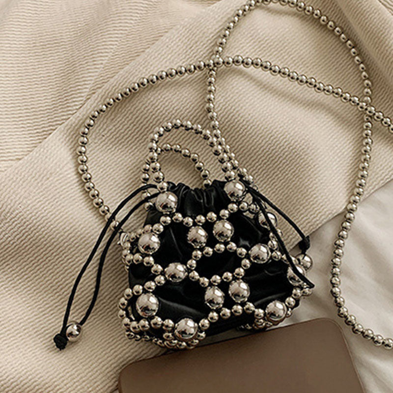 Bolsos casuales de patchwork con perlas (3 colores)