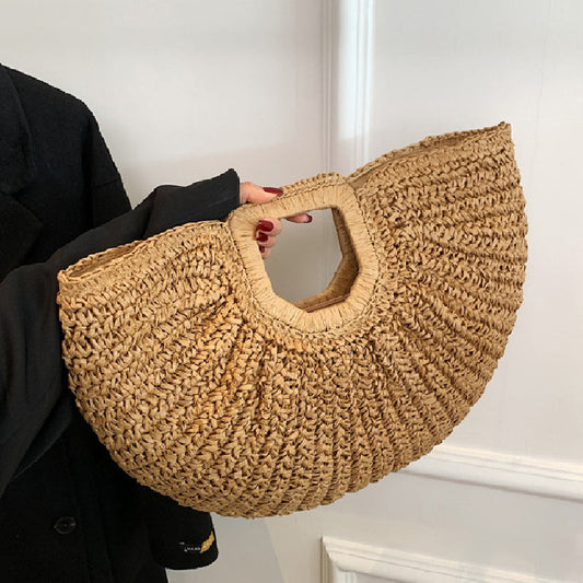 Bolsos casuales de tejido liso para uso diario (5 colores)