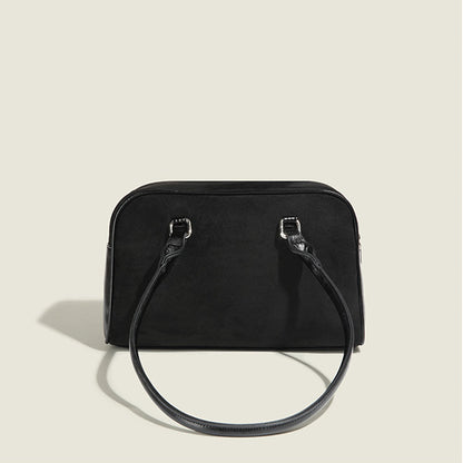 Bolsos casuales vintage con cremallera y bolsillos sólidos