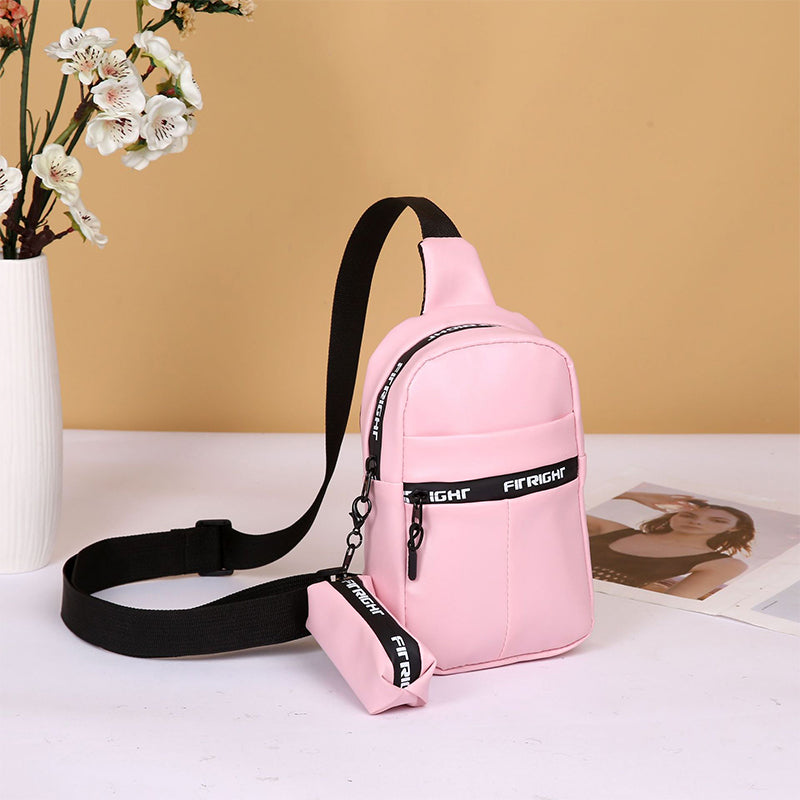 Bolsas con cremallera y estampado de patchwork para uso diario (5 colores)