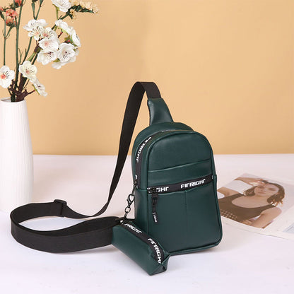 Bolsas con cremallera y estampado de patchwork para uso diario (5 colores)