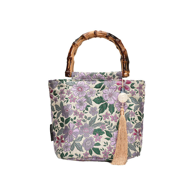 Bolsas de patchwork con estampado diario (3 colores)