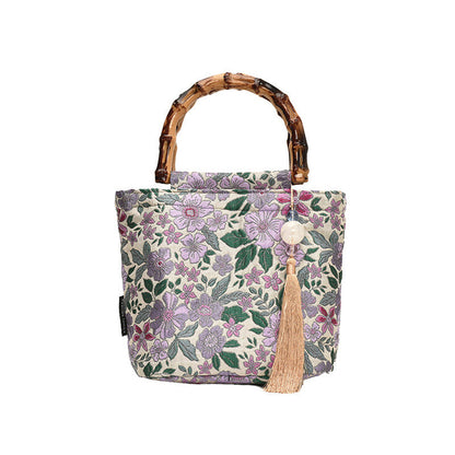Bolsas de patchwork con estampado diario (3 colores)