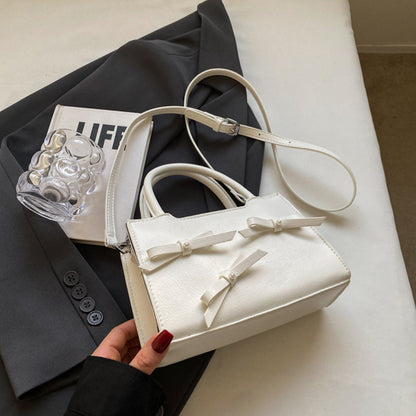 Bolsos de tela con lazo en contraste, de Sweet Simplicity (5 colores)
