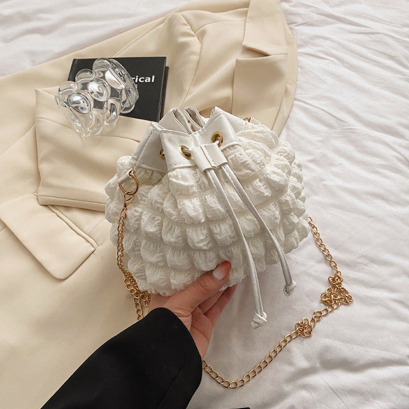 Bolsas con cadena de cordón sólidas Sweet Daily