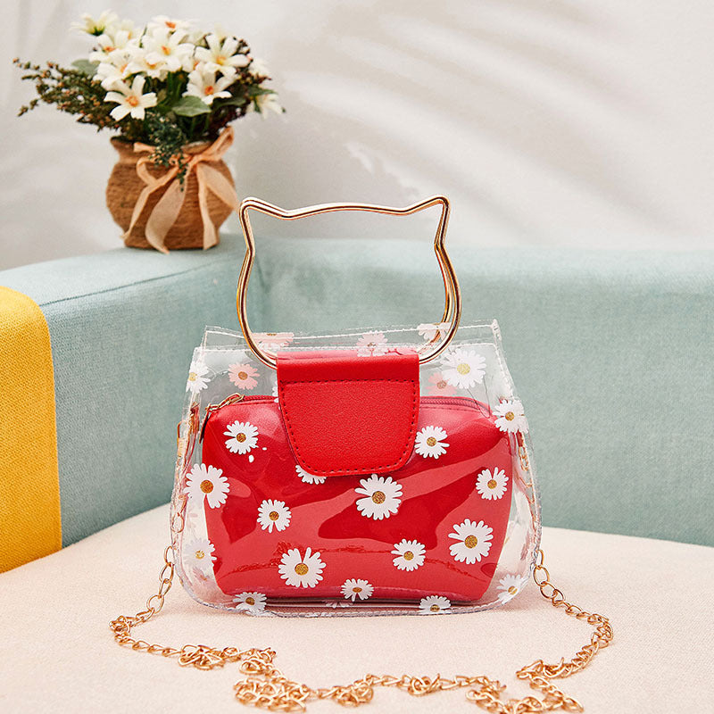 Bolsas de patchwork con flores diarias (5 colores)