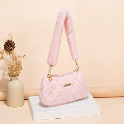 Bolsas de patchwork con cremallera para uso diario (4 colores)