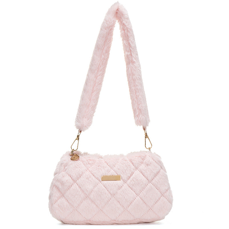 Bolsas de patchwork con cremallera para uso diario (4 colores)