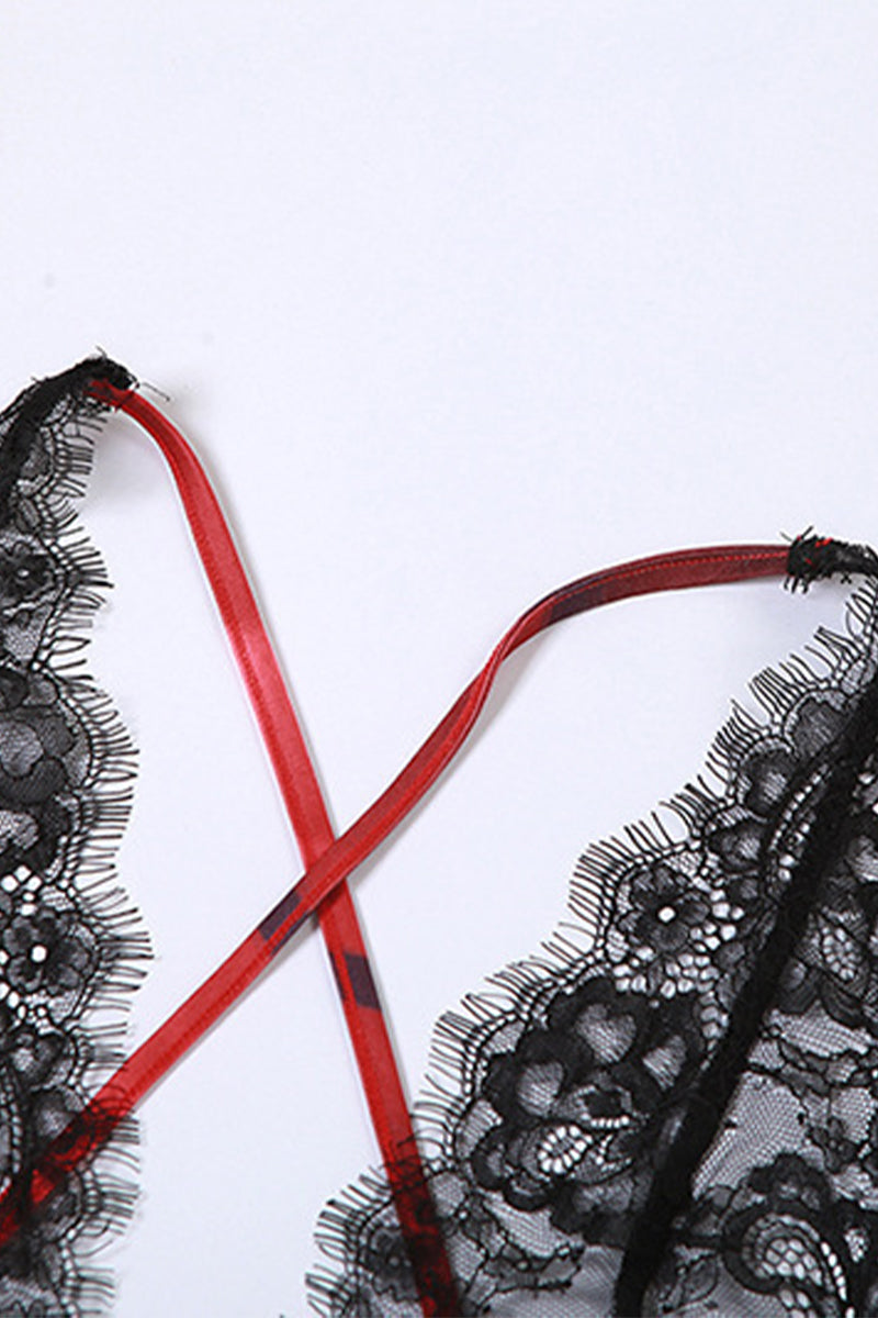Vestido sexy de un solo paso con falda halter, sin espalda y con encaje y flores de leopardo