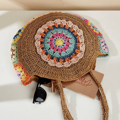 Bolsos casuales de diario con tejido de patchwork